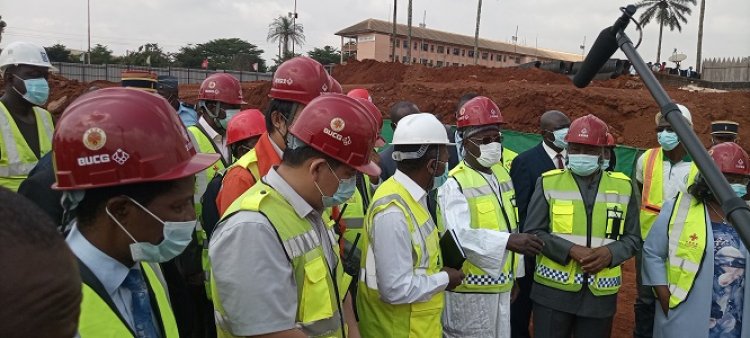 Assemblée nationale: Les travaux de construction du nouvel immeuble siège sont évalués à 40%.